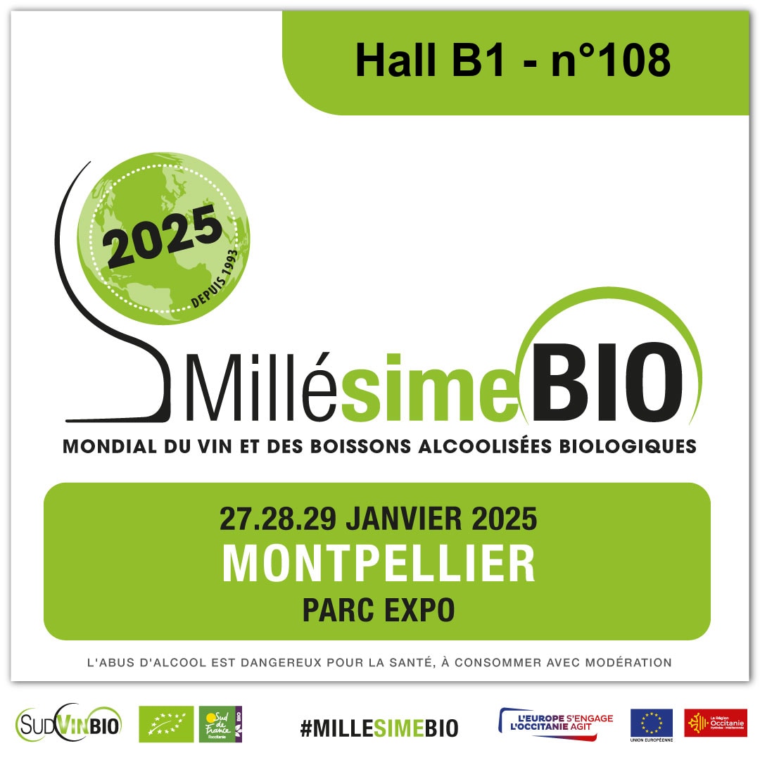 Salon des vins BIO Millésime BIO Montpellier